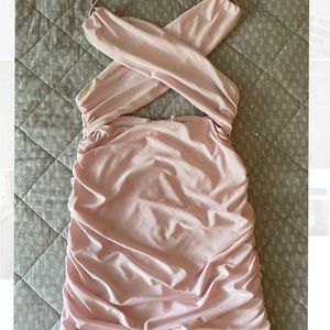 Blue Blush light pink dress